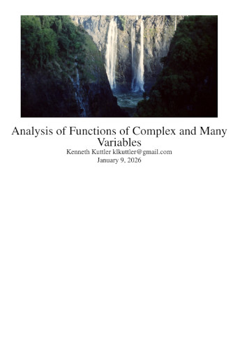 Complex Analysis